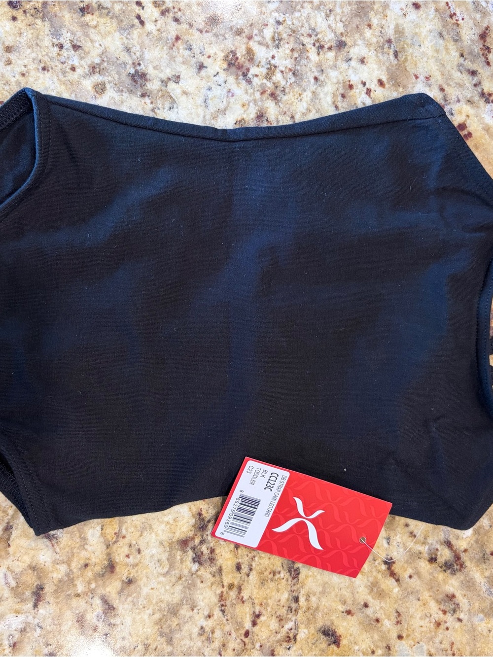 Capezio Black High-Rise Bike Shorts